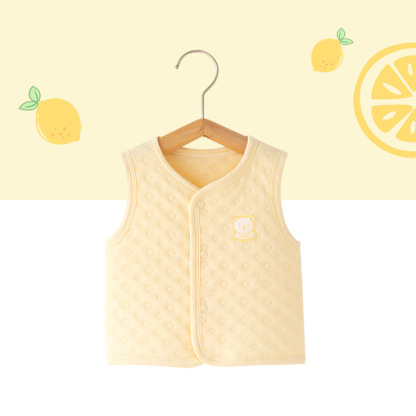 寶寶保暖夾棉小坎肩