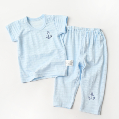 【竹節棉系列】夏日竹節棉睡衣家居服