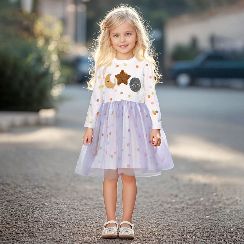 【新款】秋季網紗兒童裙