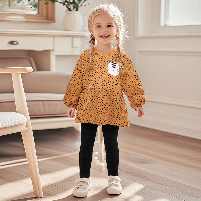 【新款】歐美風女寳貼布綉套裝