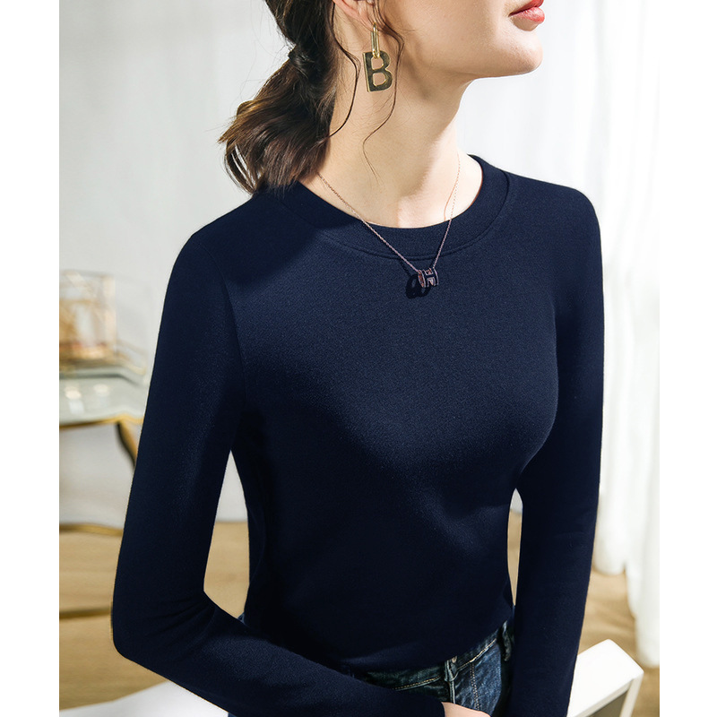[嚴選爆品]洋氣圓領打底衫女內搭