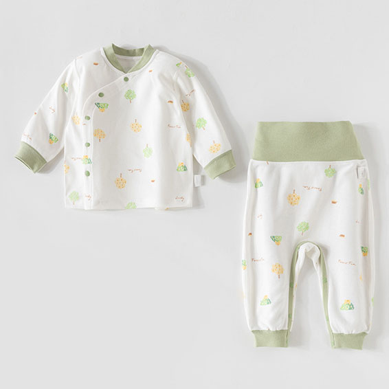 寶寶A類純棉秋衣秋褲套裝 