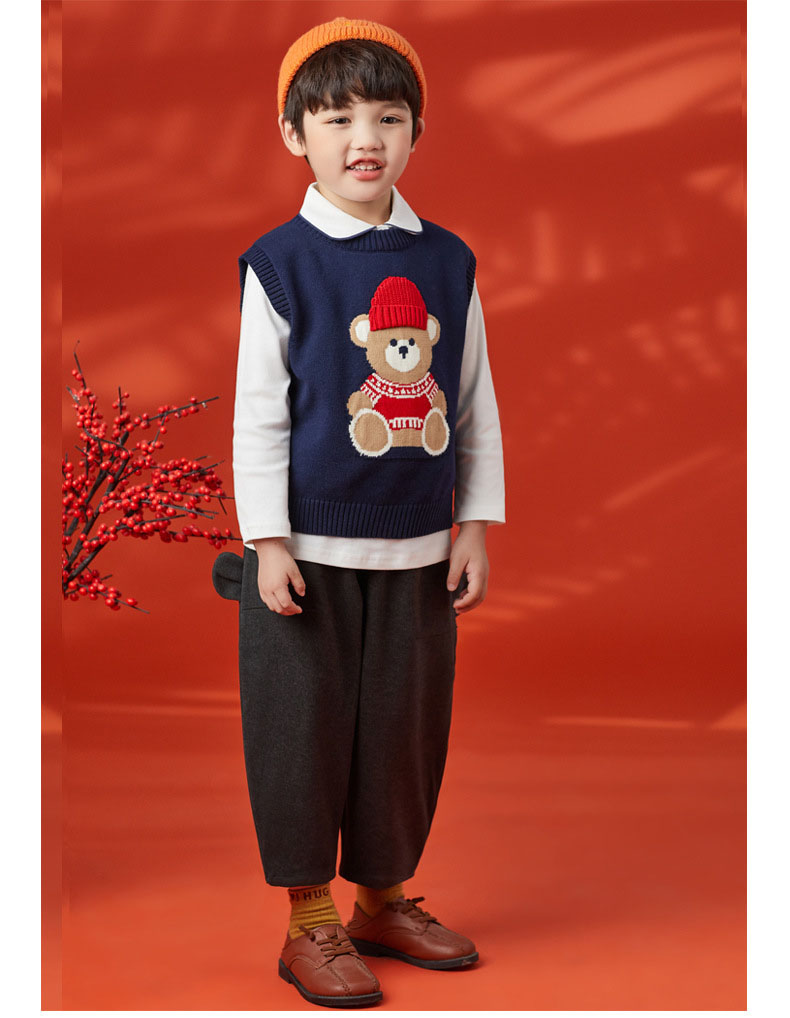 新款男女童a類毛衣背心