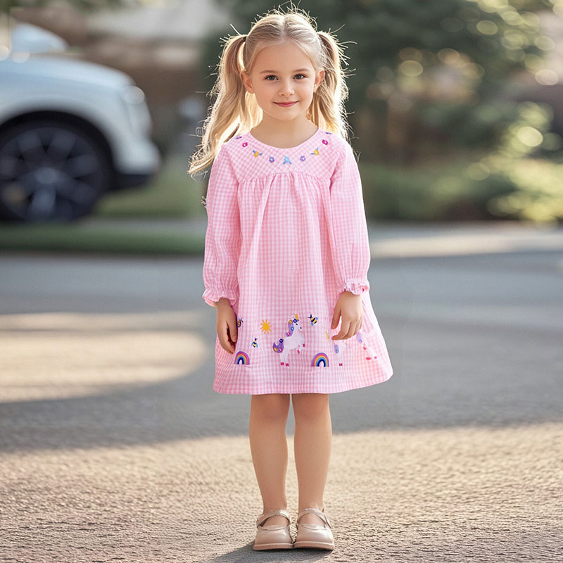 秋季寶寶女童洋裝