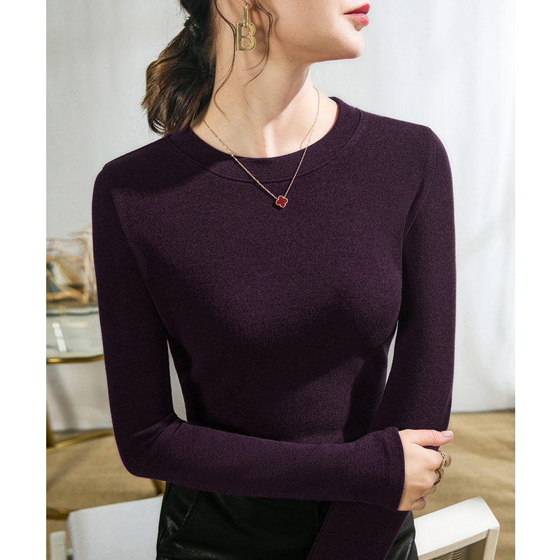 [嚴選爆品]洋氣圓領打底衫女內搭