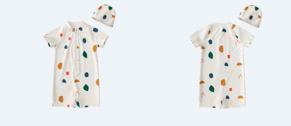 【送泳帽】兒童輕薄連身泳裝