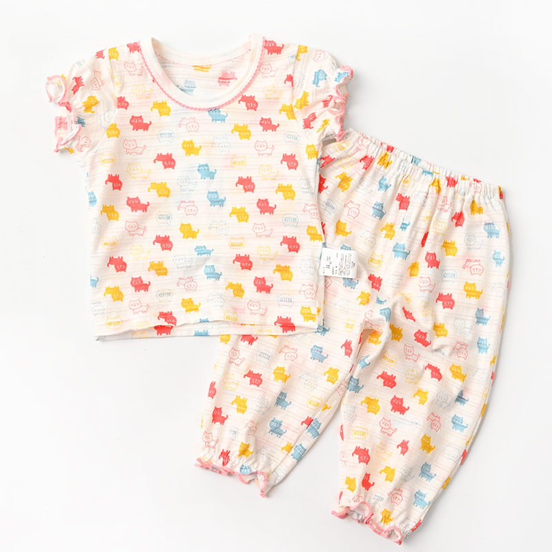 【竹節棉系列】夏日竹節棉睡衣家居服