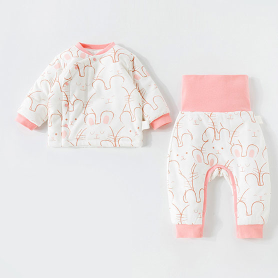 寶寶A類純棉秋衣秋褲套裝 