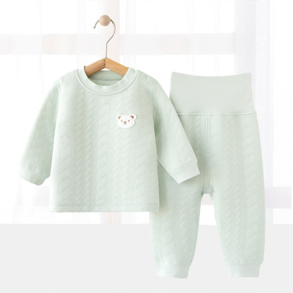 兒童純棉保暖秋衣秋褲套裝