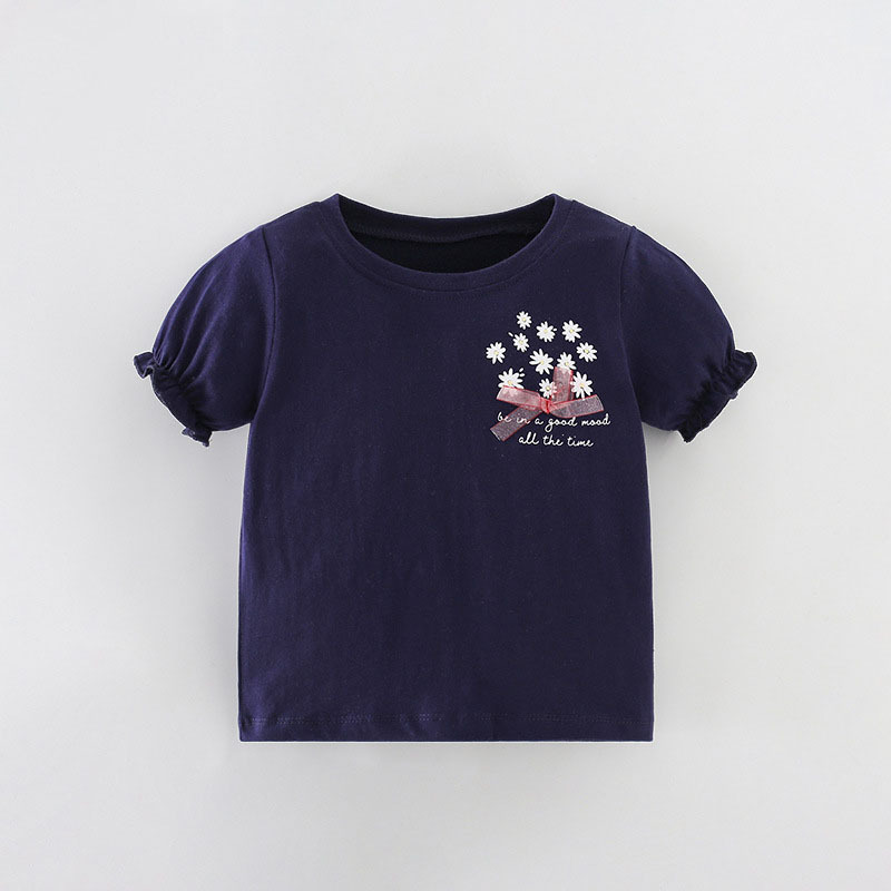 寬鬆百搭女童t卹~歐美風