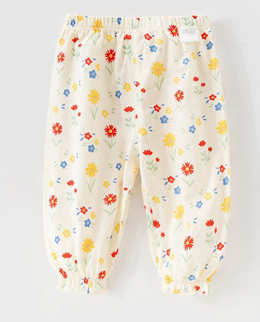 兒童透氣純棉防蚊褲