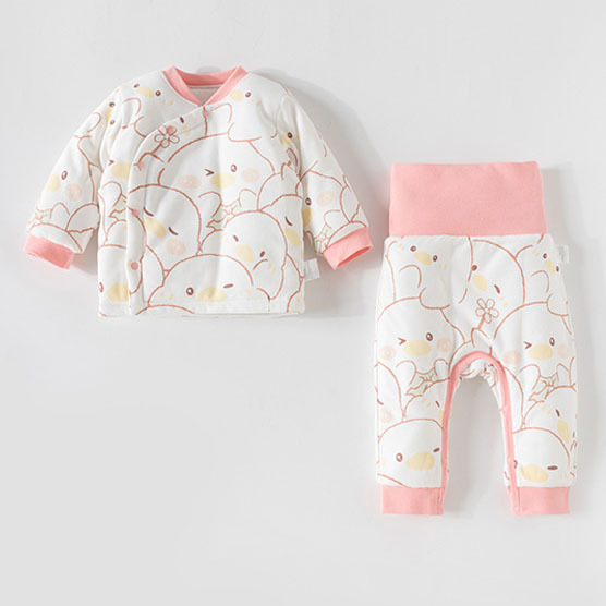 寶寶A類純棉秋衣秋褲套裝 