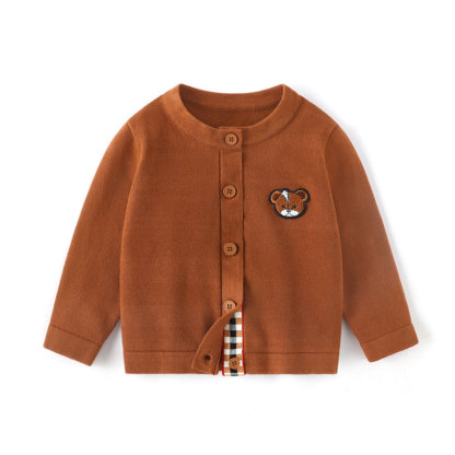 春秋季新款兒童韓版條紋針織衫