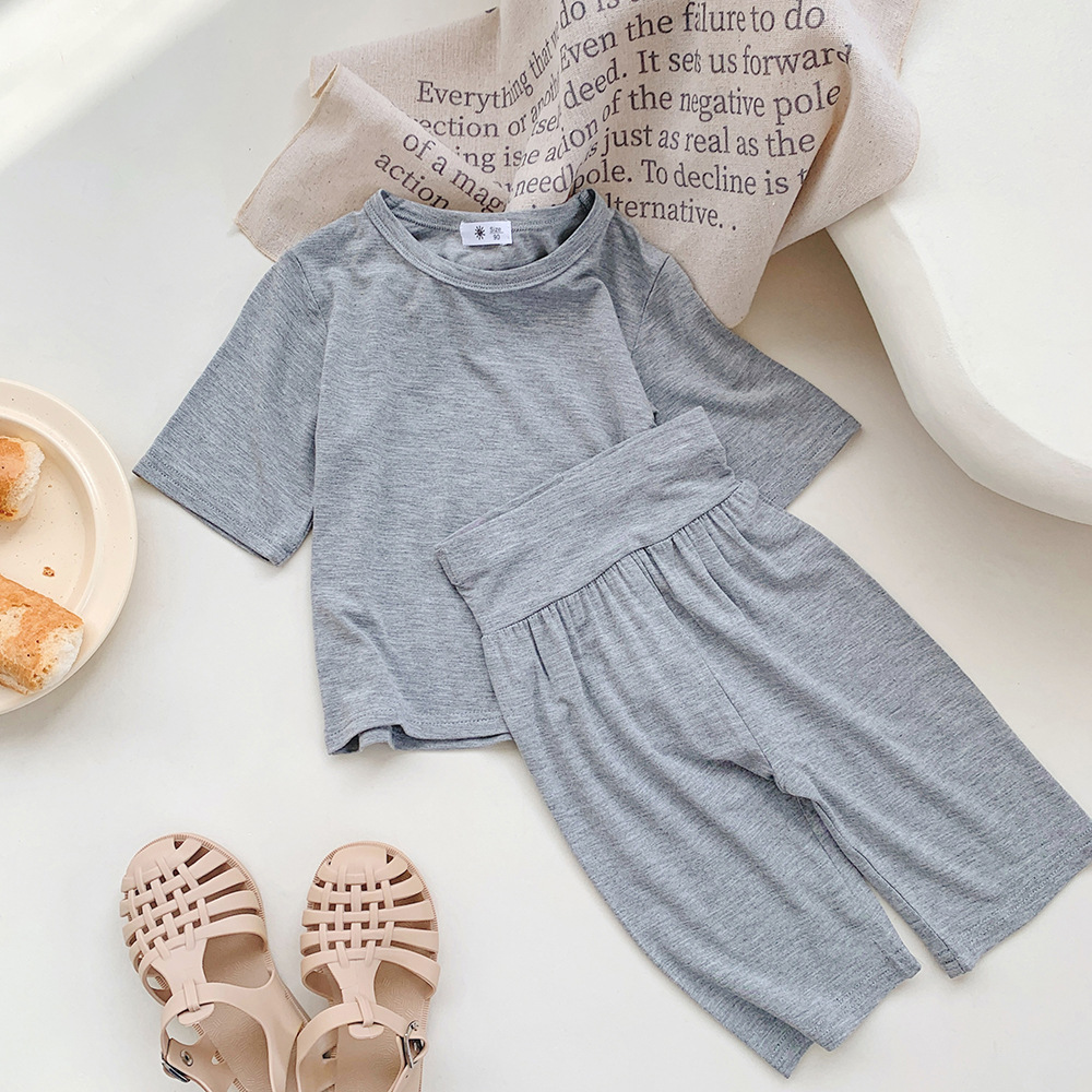 男女寶寶莫代爾家居服套裝