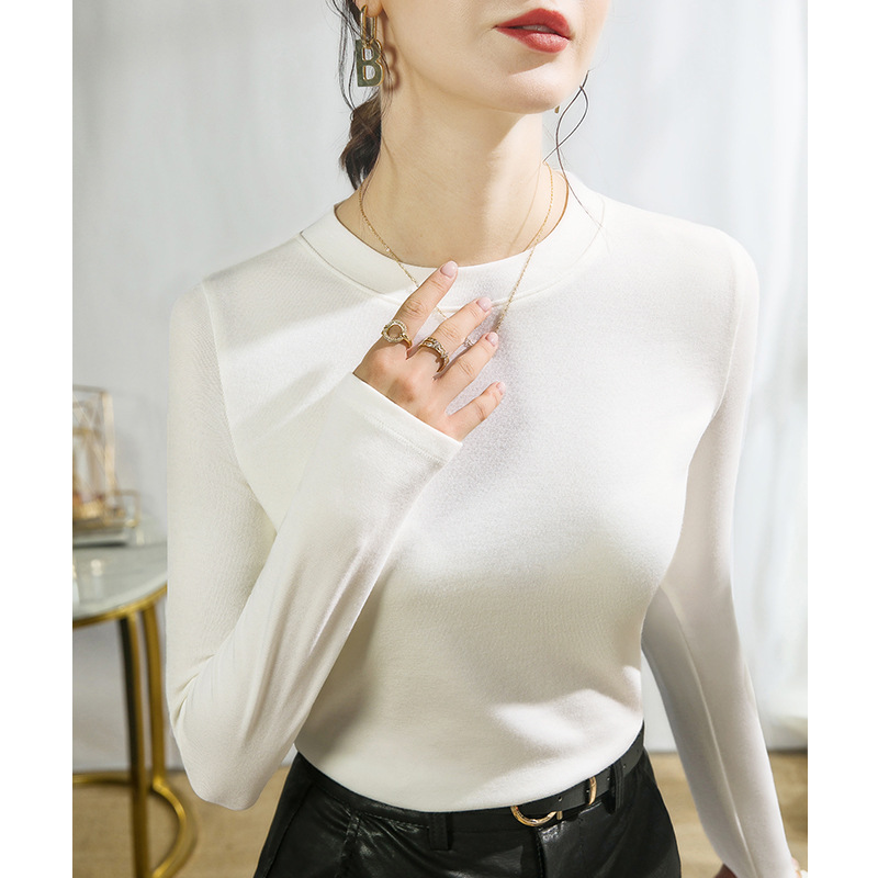 [嚴選爆品]洋氣圓領打底衫女內搭