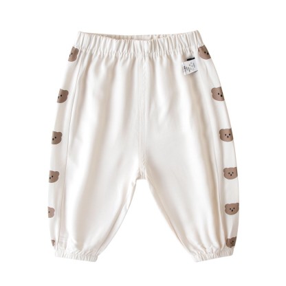寶寶仿天絲牛仔防蚊褲