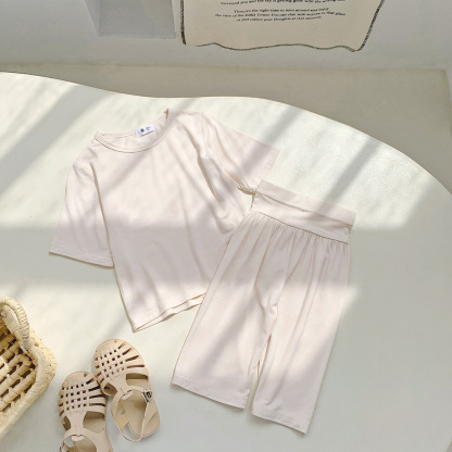 男女寶寶莫代爾家居服套裝