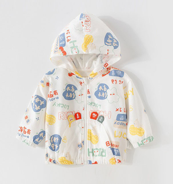 儿童长袖防晒衣