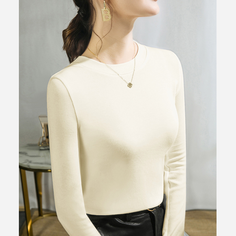 [嚴選爆品]洋氣圓領打底衫女內搭