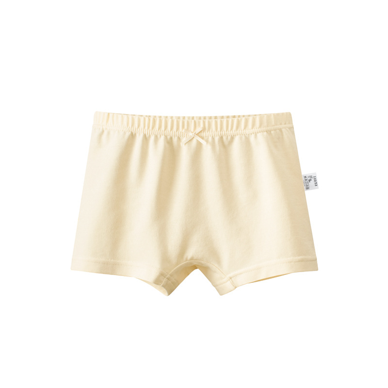 女童平角褲純色~新品