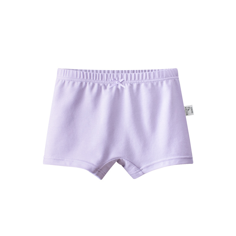 女童平角褲純色~新品