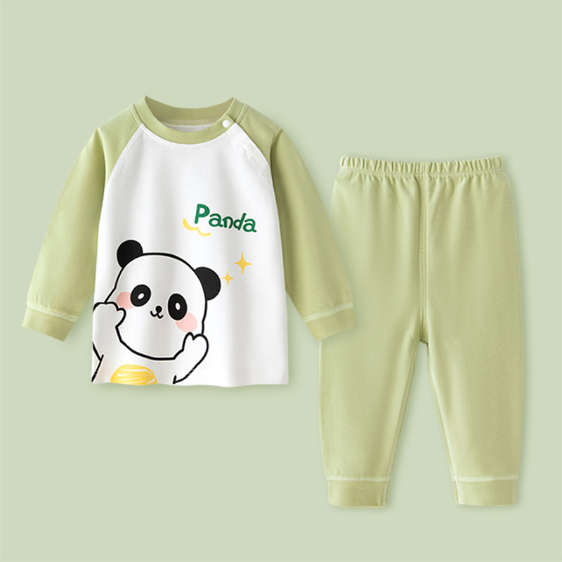 兒童純棉秋衣秋褲套裝 