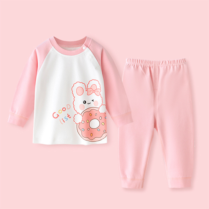 兒童純棉秋衣秋褲套裝 