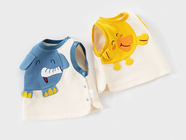 寶寶春秋純棉外穿馬甲屁屁褲