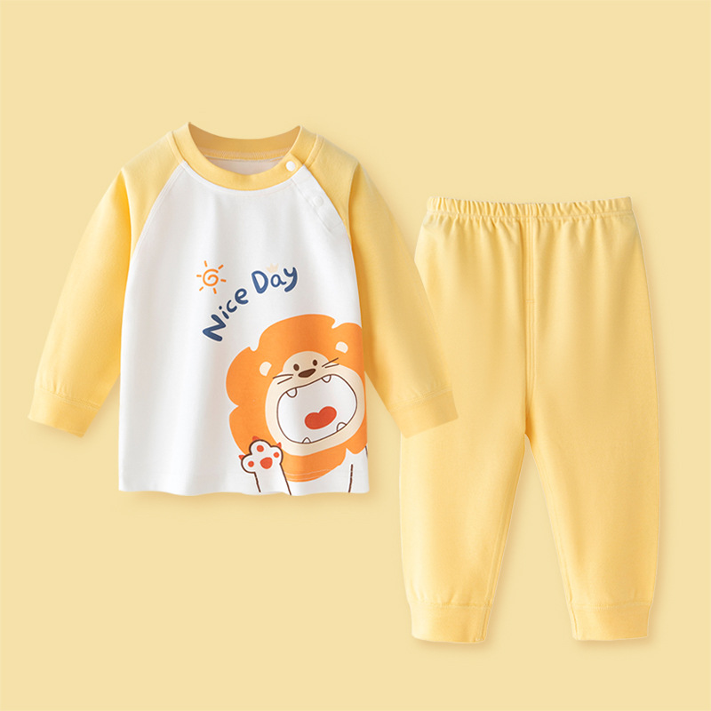 兒童純棉秋衣秋褲套裝 