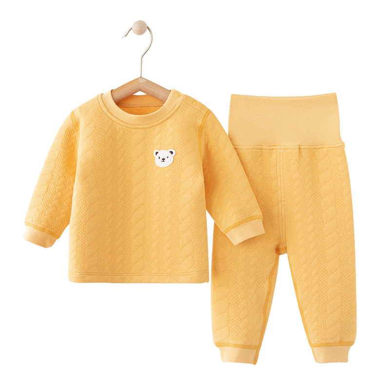 兒童純棉保暖秋衣秋褲套裝