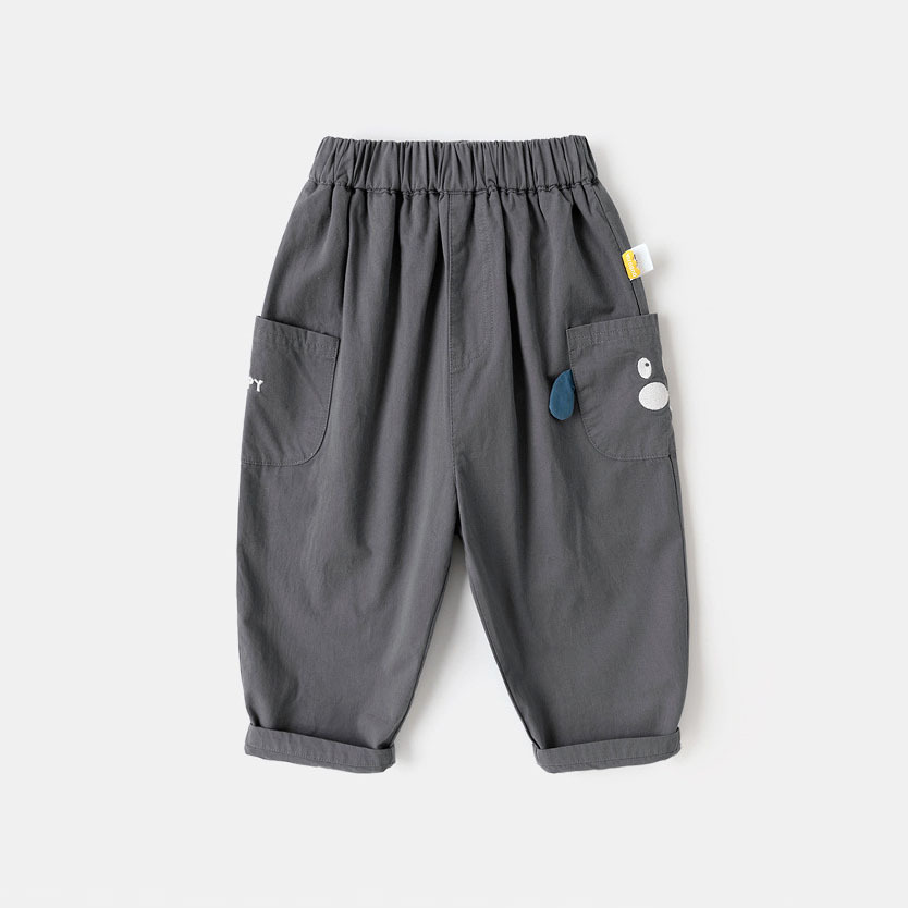 兒童秋季工裝褲 