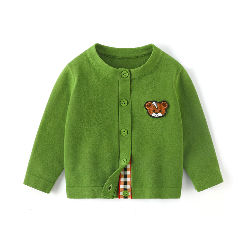 春秋季新款兒童韓版條紋針織衫