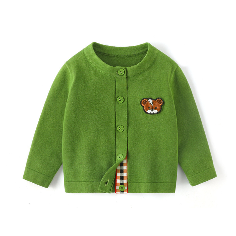 春秋季新款兒童韓版條紋針織衫