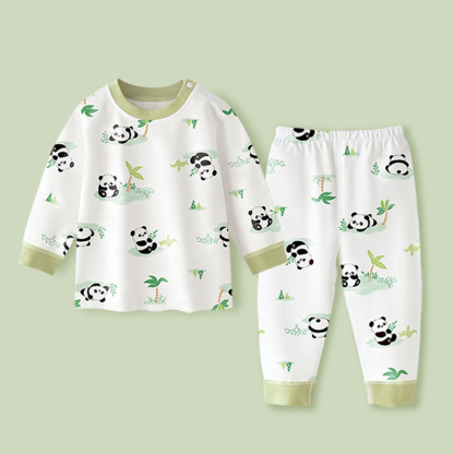 兒童純棉秋衣秋褲套裝 