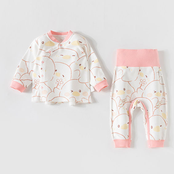 寶寶A類純棉秋衣秋褲套裝 