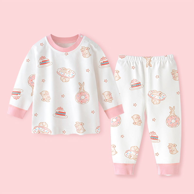 兒童純棉秋衣秋褲套裝 