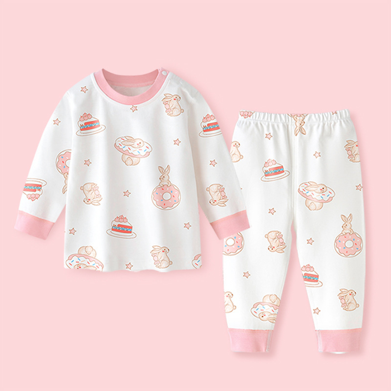 兒童純棉秋衣秋褲套裝 