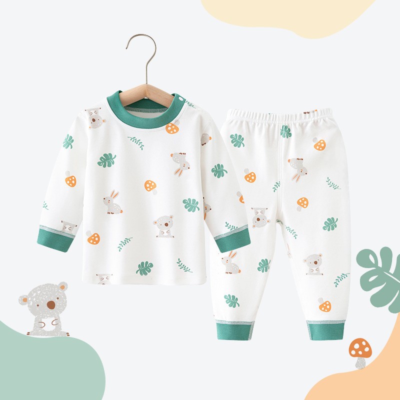 兒童純棉秋衣秋褲套裝 