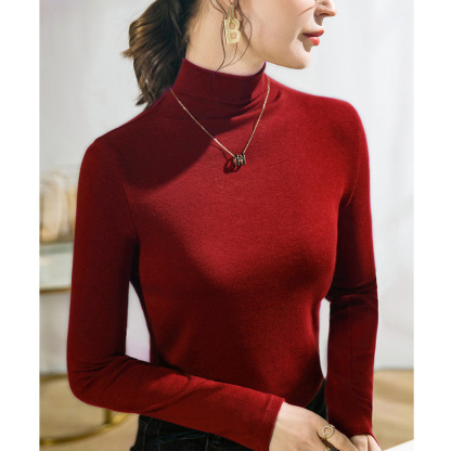 [嚴選爆品]洋氣圓領打底衫女內搭