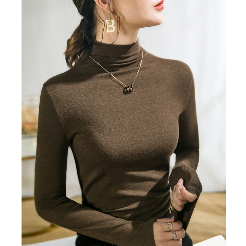 [嚴選爆品]洋氣圓領打底衫女內搭