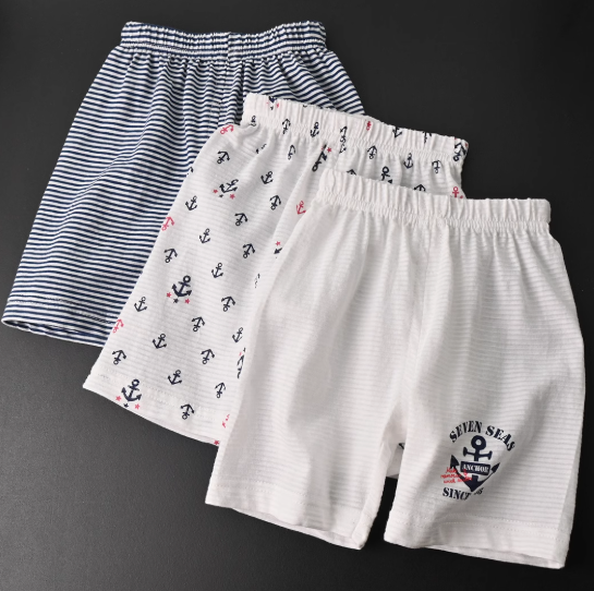 兒童竹節棉短袖T恤兩件裝