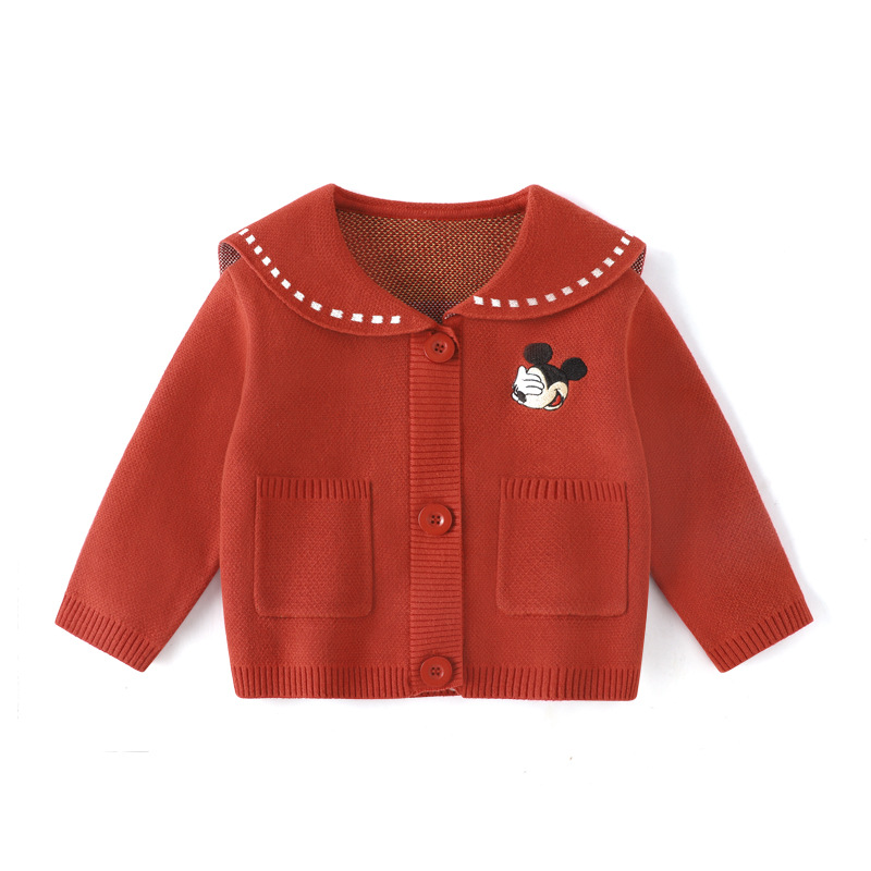 【清倉不退換】兒童毛衣a類單件秋冬韓版卡通針織上衣