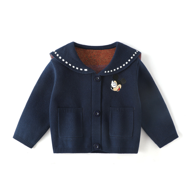 【清倉不退換】兒童毛衣a類單件秋冬韓版卡通針織上衣