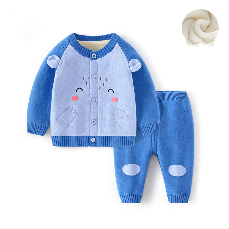 【清倉不退換】兒童毛衣a類單件秋冬韓版卡通針織上衣