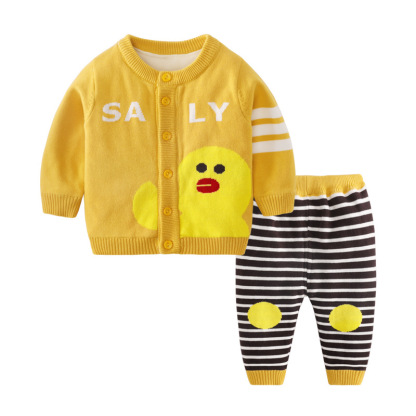 【清倉不退換】兒童毛衣a類單件秋冬韓版卡通針織上衣