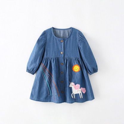 女童牛仔裙系列集錦 