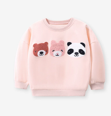 歐美秋季女童衛衣套裝