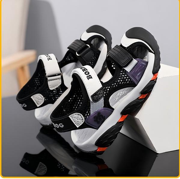 男童女童包頭涼鞋