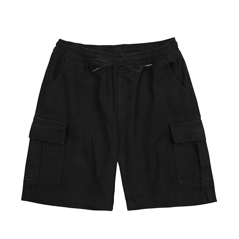 夏季短袖工裝套裝男一套帥氣搭配學生百搭襯衫男裝三件套