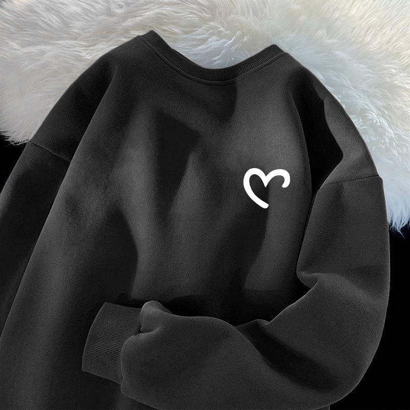 秋冬季ins小眾高街休閒寬鬆情侶款衛衣